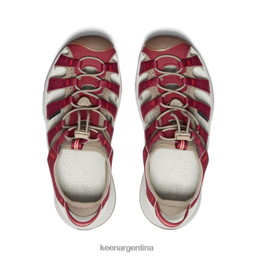 merlot/ibis escarlata calzado KEEN sandalia astoria oeste T0822B552 mujer