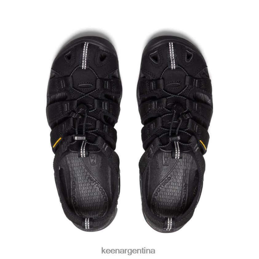 negro calzado KEEN cnx de agua clara T0822B555 mujer