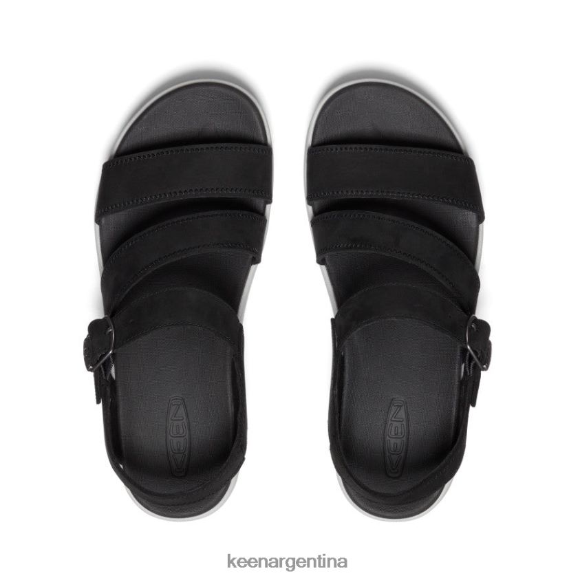 negro/lluvia calzado KEEN correa de elección T0822B445 mujer