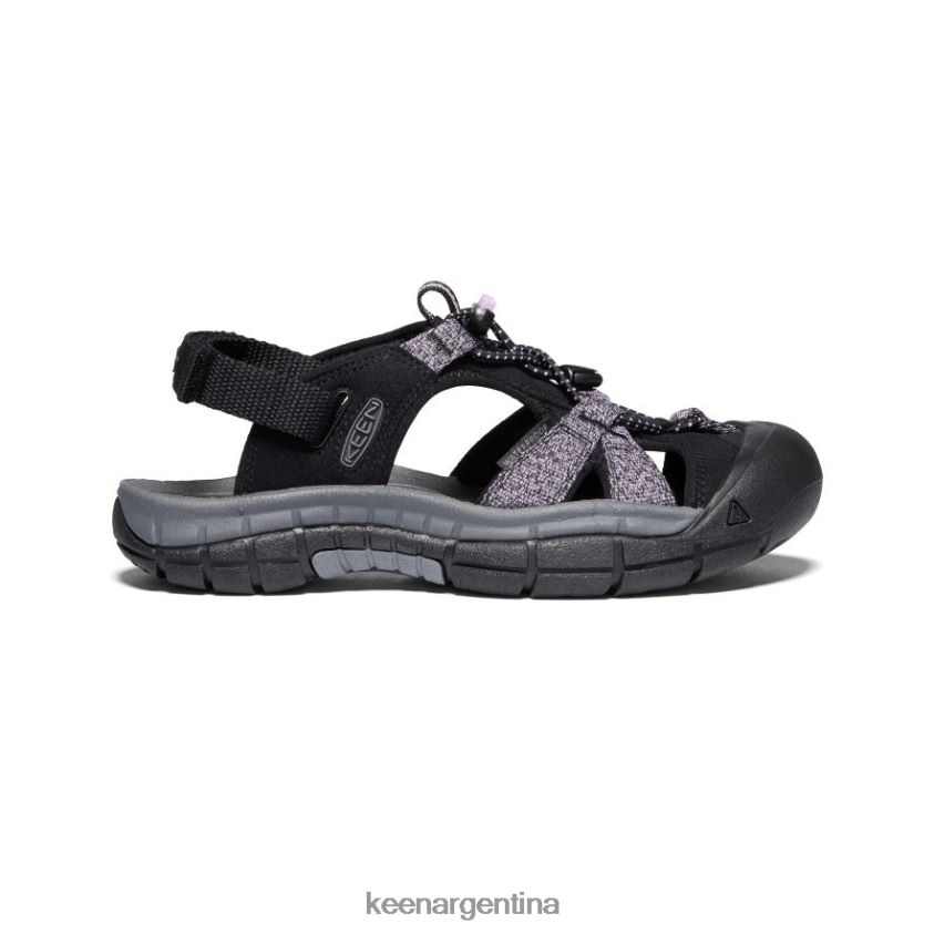 negro/rosa amanecer calzado KEEN sandalia barranco h2 T0822B650 mujer