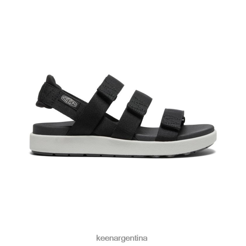negro/vapor calzado KEEN elle tiras T0822B472 mujer