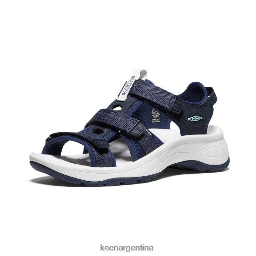 noches azules/iris negro calzado KEEN astoria west con puntera abierta T0822B531 mujer