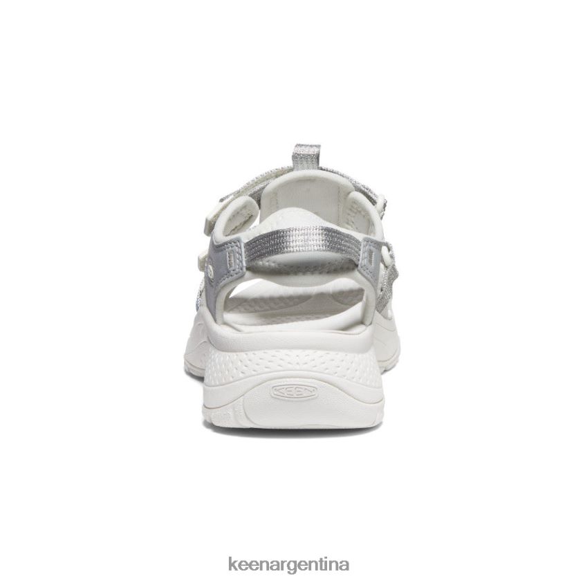plata/blanco estrella calzado KEEN astoria west con puntera abierta T0822B536 mujer