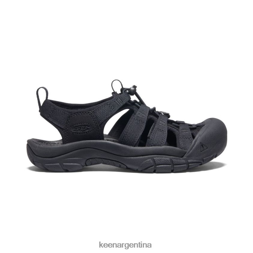 triple negro calzado KEEN newport h2 T0822B414 mujer