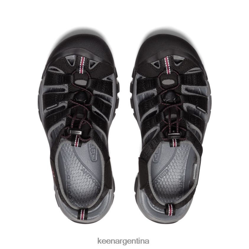 vino negro/frambuesa calzado KEEN newport h2 T0822B404 mujer
