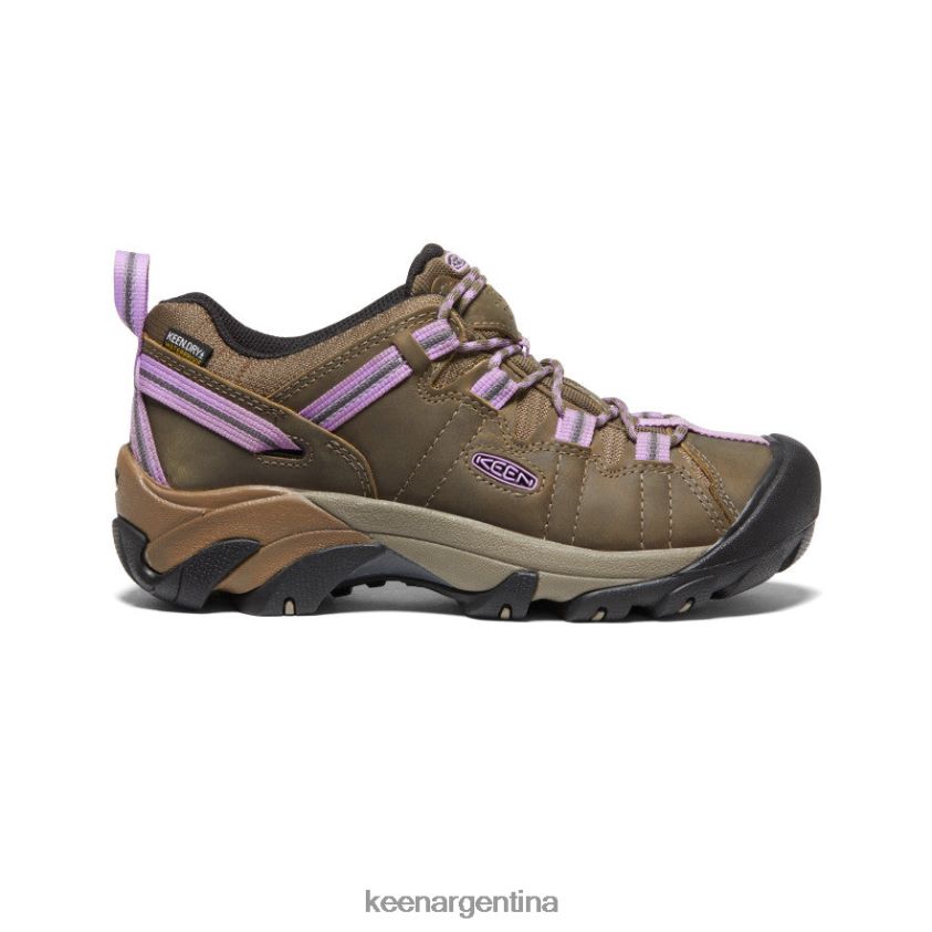 Timberwolf/lavanda inglesa calzado KEEN targhee ii impermeable T0822B542 mujer