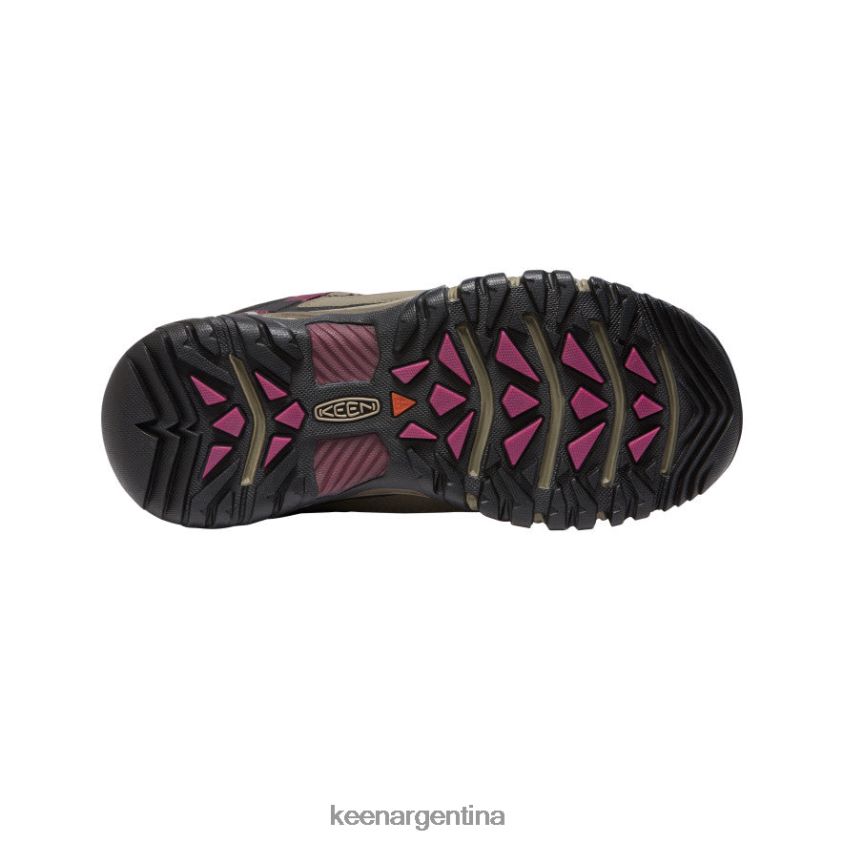 Weiss/Boysenberry calzado KEEN targhee iii impermeable T0822B605 mujer