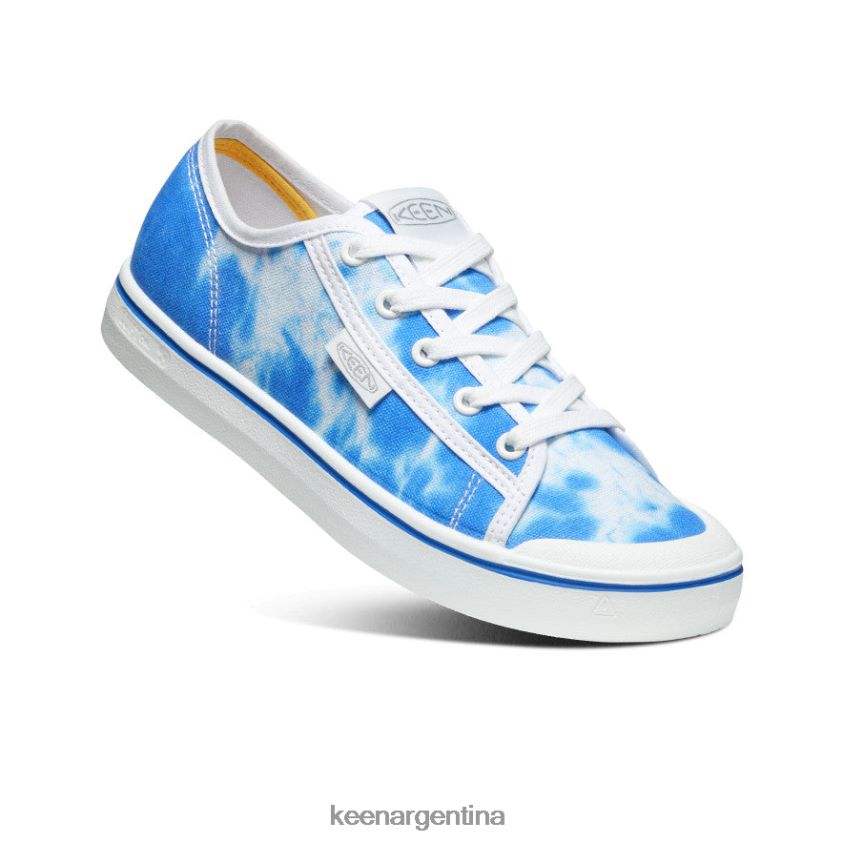 azul blanco calzado KEEN zapatillas elsa lite T0822B686 mujer