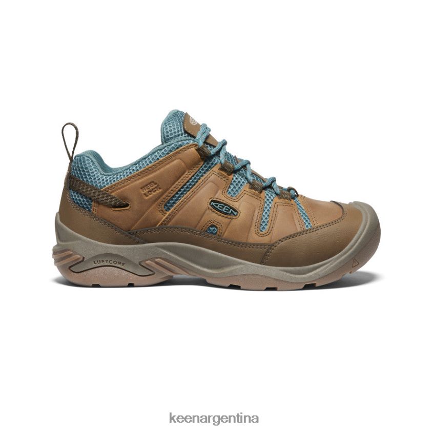 coco tostado/atlántico norte calzado KEEN zapato de ventilación circadia T0822B642 mujer