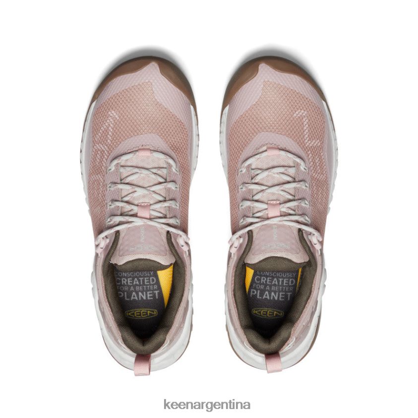 látigo cervatillo/melocotón calzado KEEN zapato impermeable nxis evo T0822B477 mujer