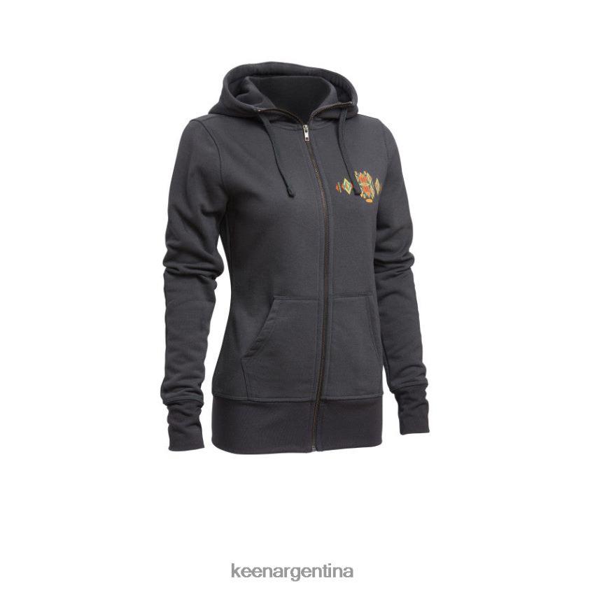 negro ropa KEEN sudadera con capucha de diamante T0822B662 mujer