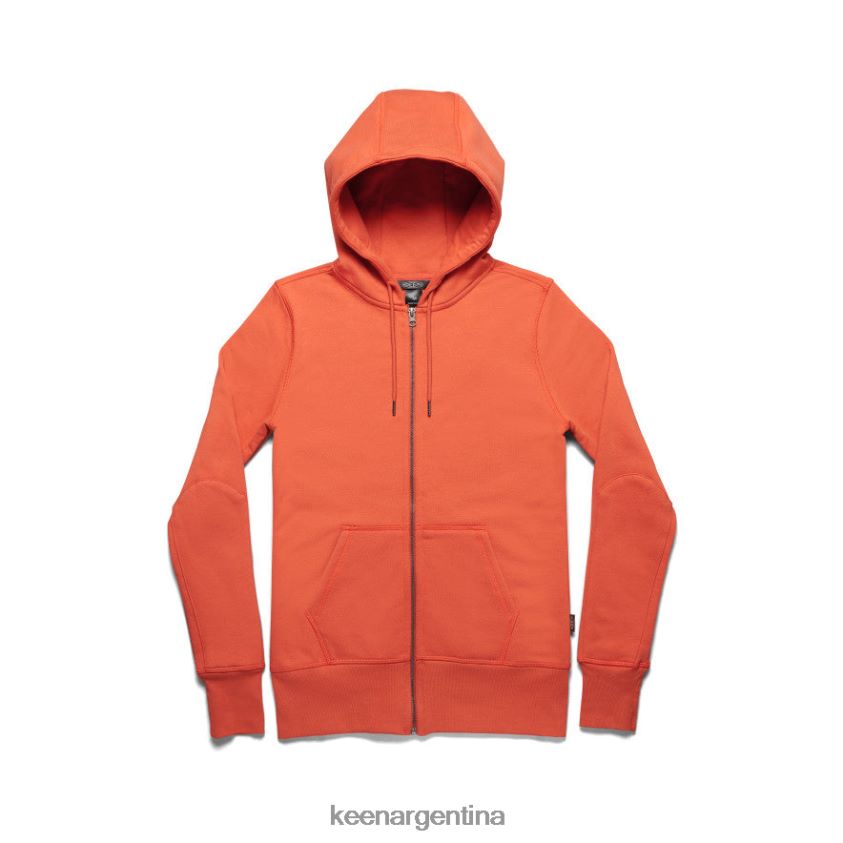 ocre quemado ropa KEEN sudadera con capucha T0822B631 mujer