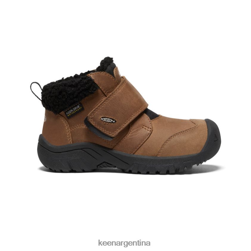 coco tostado/vapor calzado KEEN bota impermeable kootenay iv T0822B1009 pequeños niños