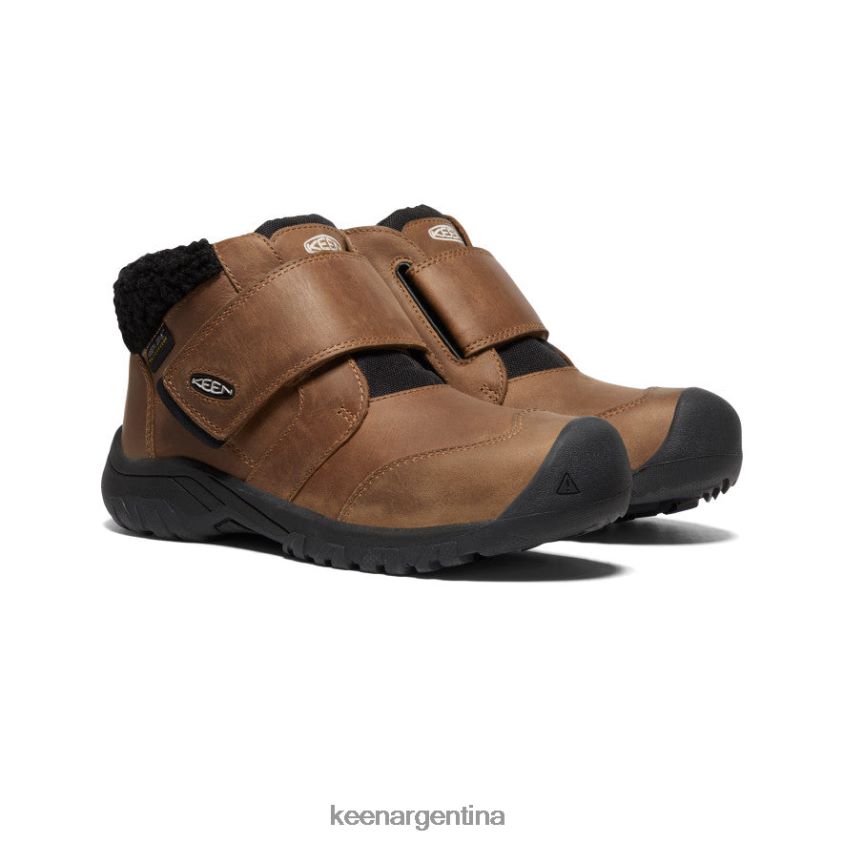 coco tostado/vapor calzado KEEN bota impermeable kootenay iv T0822B1011 niños grandes