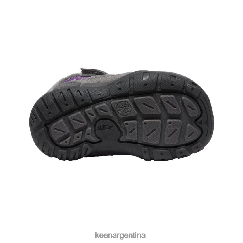 gris acero/carisma calzado KEEN chukka nudo T0822B1005 niños pequeños