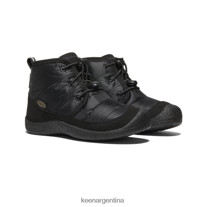negro calzado KEEN chukka impermeable howser ii T0822B935 niños grandes