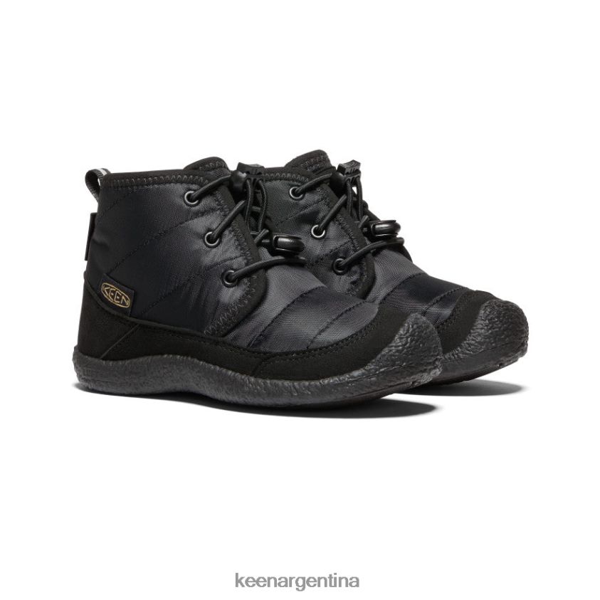 negro calzado KEEN chukka impermeable howser ii T0822B995 pequeños niños