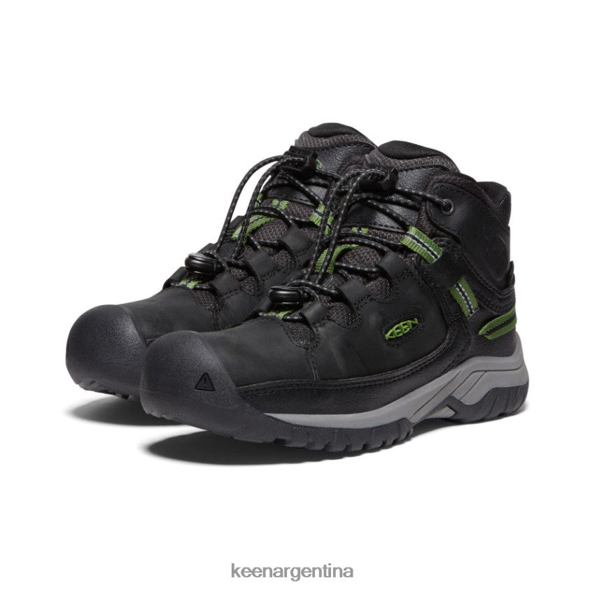 negro/camping calzado KEEN bota impermeable targhee T0822B898 niños grandes