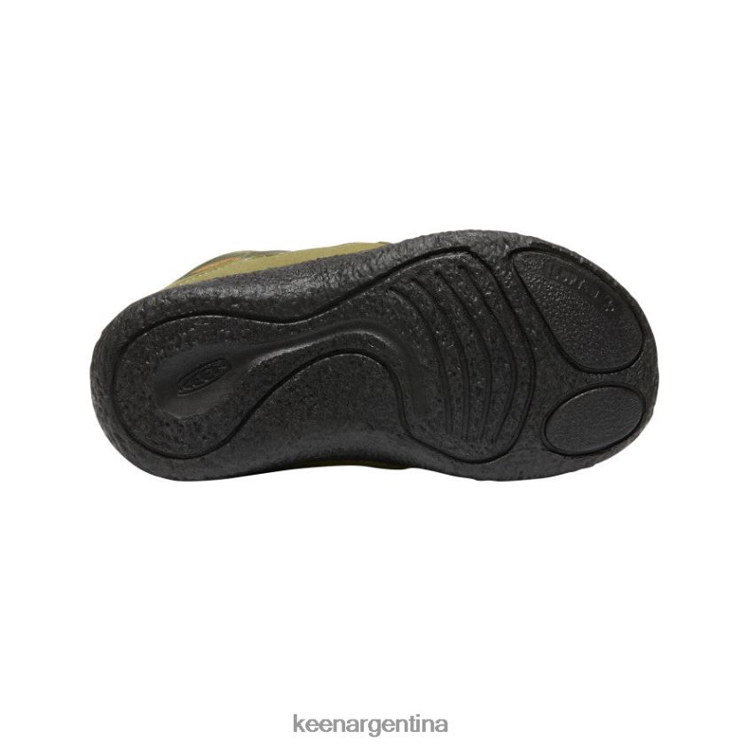 oliva capuleto/naranja rojizo calzado KEEN chukka impermeable howser ii T0822B996 pequeños niños