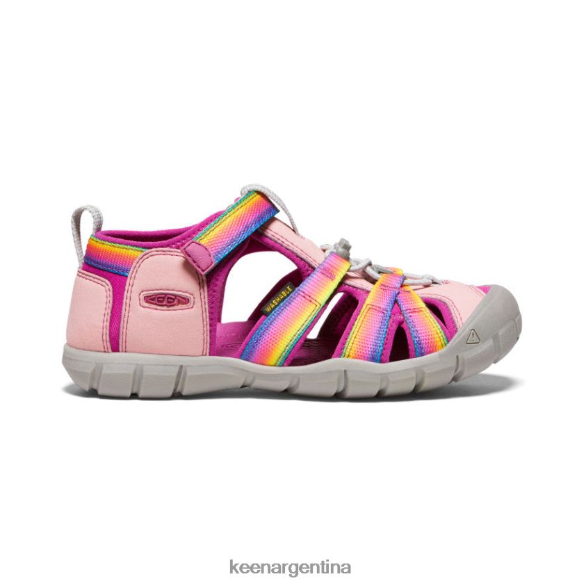 arcoiris/festival fucsia calzado KEEN seacamp ii cnx T0822B799 niños grandes