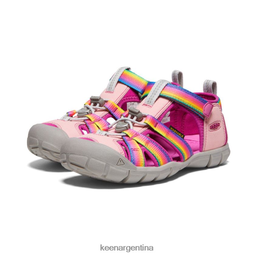 arcoiris/festival fucsia calzado KEEN seacamp ii cnx T0822B799 niños grandes