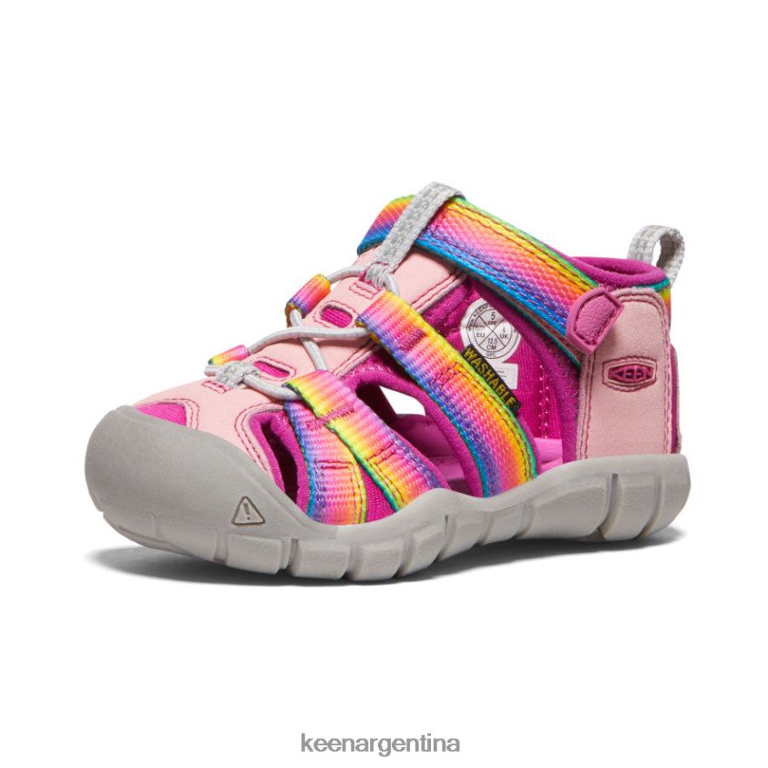 arcoiris/festival fucsia calzado KEEN seacamp ii cnx T0822B823 niños pequeños