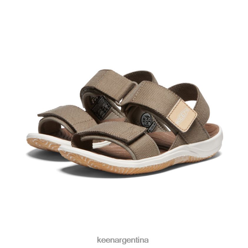 atigrado/blanco estrella calzado KEEN correa trasera elle T0822B728 pequeños niños