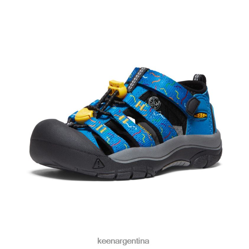 austero/negro calzado KEEN newport h2 T0822B737 pequeños niños