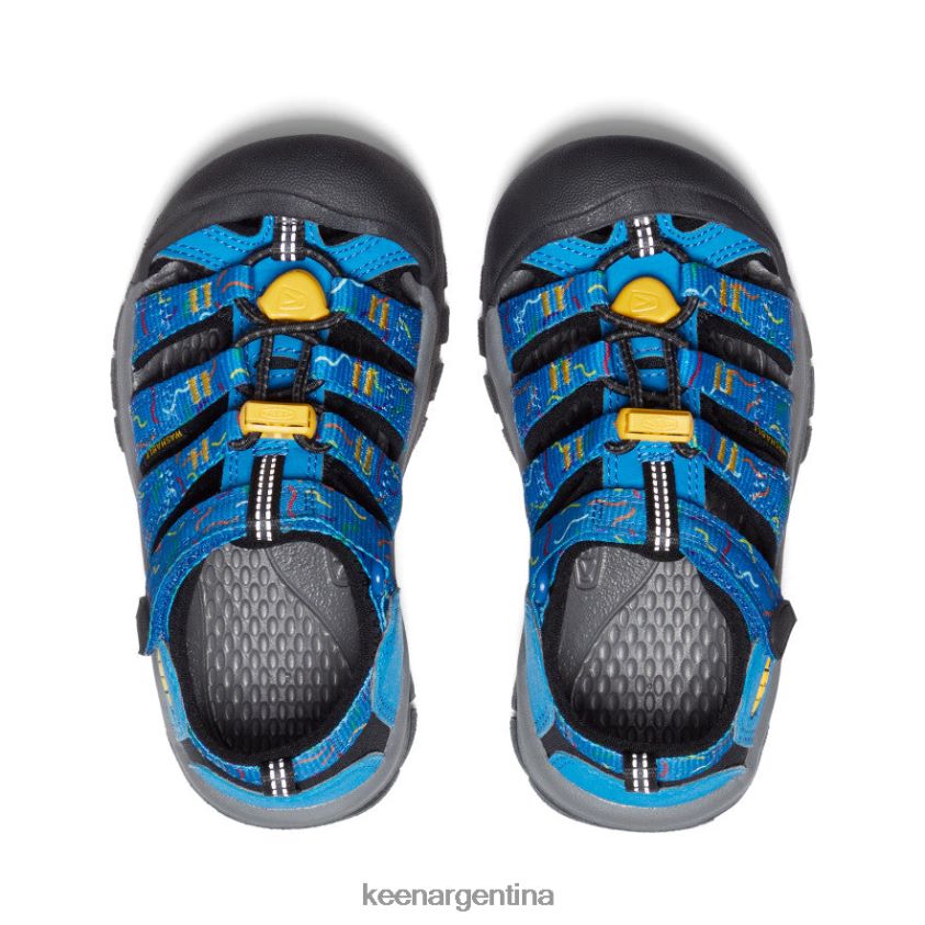 austero/negro calzado KEEN newport h2 T0822B737 pequeños niños