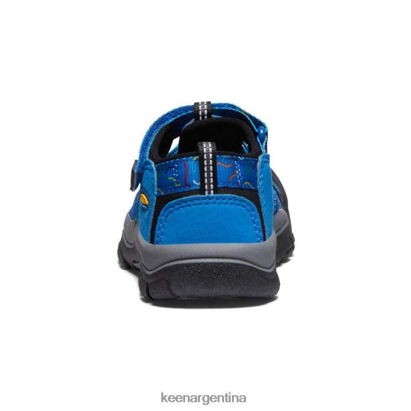 austero/negro calzado KEEN newport h2 T0822B737 pequeños niños