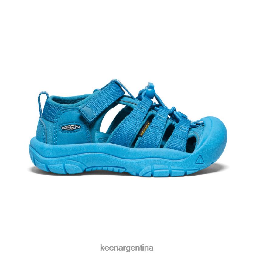 azul fiordo calzado KEEN newport h2 T0822B740 pequeños niños