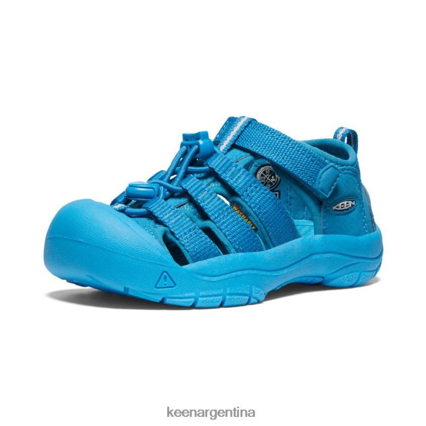 azul fiordo calzado KEEN newport h2 T0822B740 pequeños niños