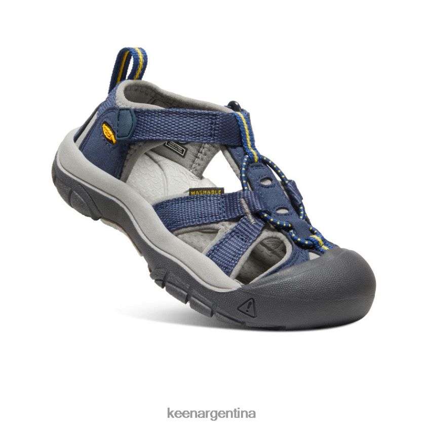 azul marino/gris calzado KEEN venecia h2 T0822B963 pequeños niños