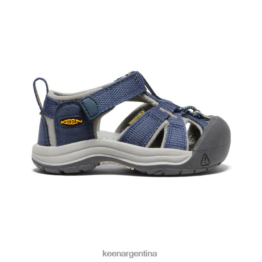azul marino/gris calzado KEEN venecia h2 T0822B973 niños pequeños