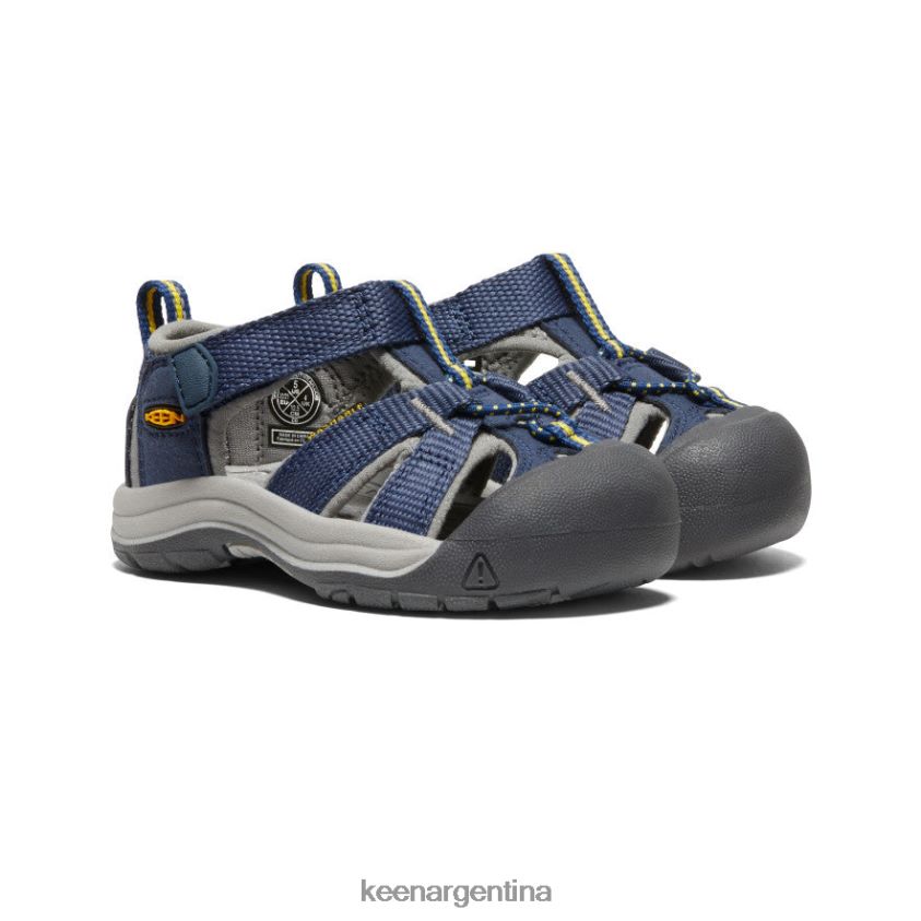 azul marino/gris calzado KEEN venecia h2 T0822B973 niños pequeños