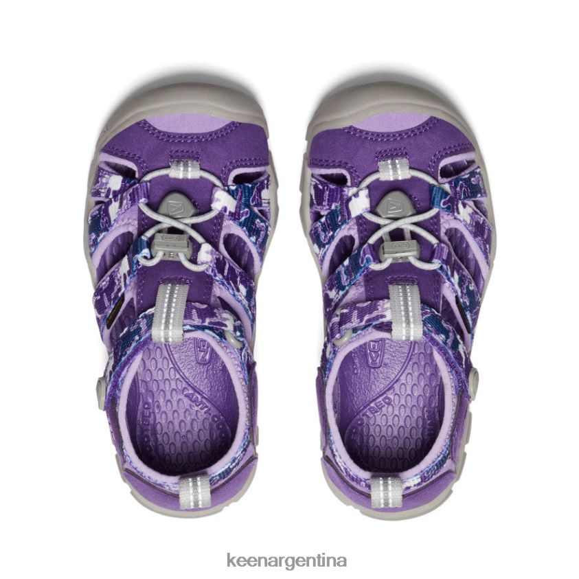 camuflaje/tillandsia morado calzado KEEN seacamp ii cnx T0822B851 pequeños niños