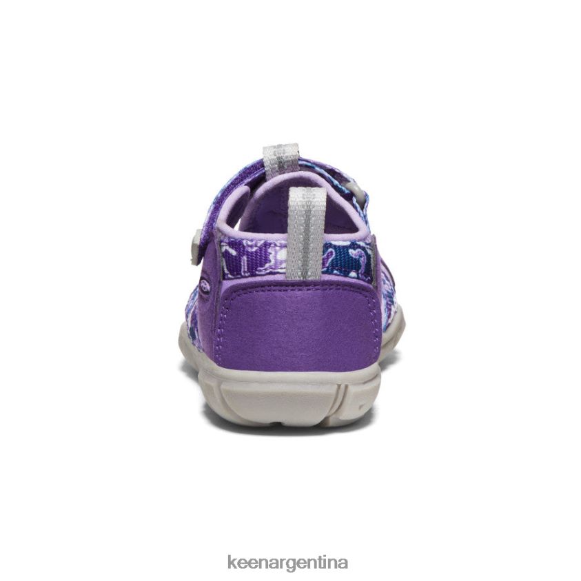 camuflaje/tillandsia morado calzado KEEN seacamp ii cnx T0822B851 pequeños niños