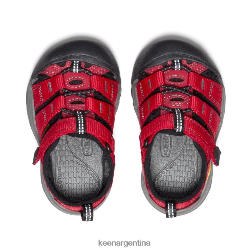 cinta roja/gárgola calzado KEEN newport h2 T0822B827 niños pequeños