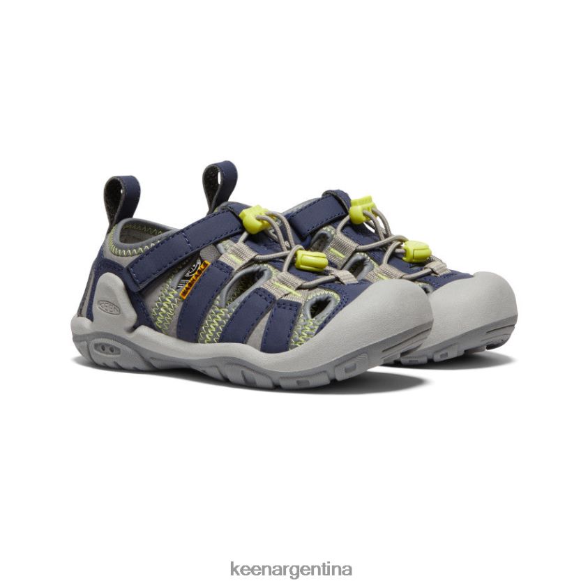 gris acero/azul profundo calzado KEEN arroyo nudo T0822B772 pequeños niños