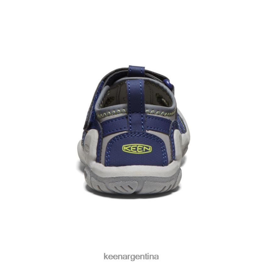 gris acero/azul profundo calzado KEEN arroyo nudo T0822B772 pequeños niños