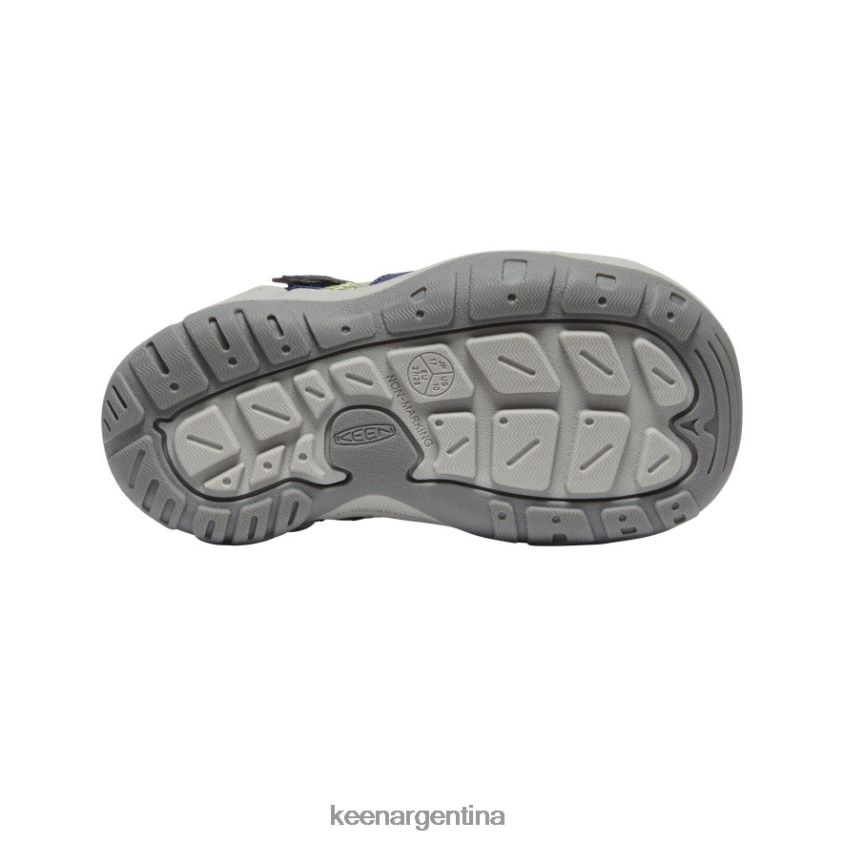 gris acero/azul profundo calzado KEEN arroyo nudo T0822B772 pequeños niños