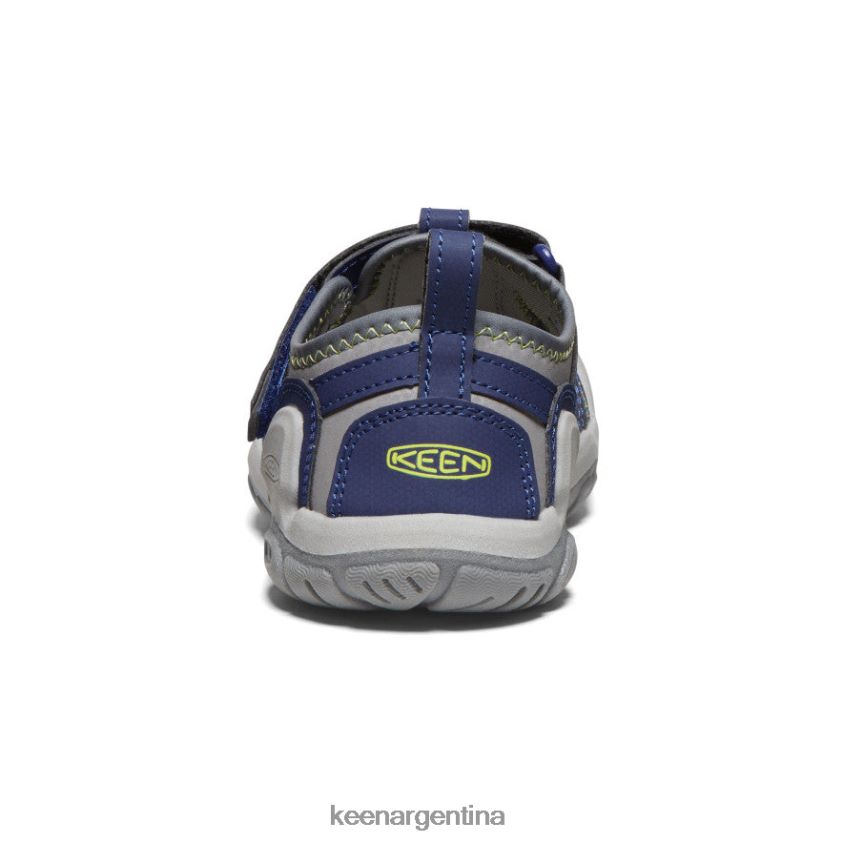 gris acero/azul profundo calzado KEEN arroyo nudo T0822B777 niños grandes