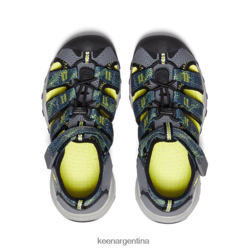 musgo marino/gris acero calzado KEEN newport neo h2 T0822B839 pequeños niños