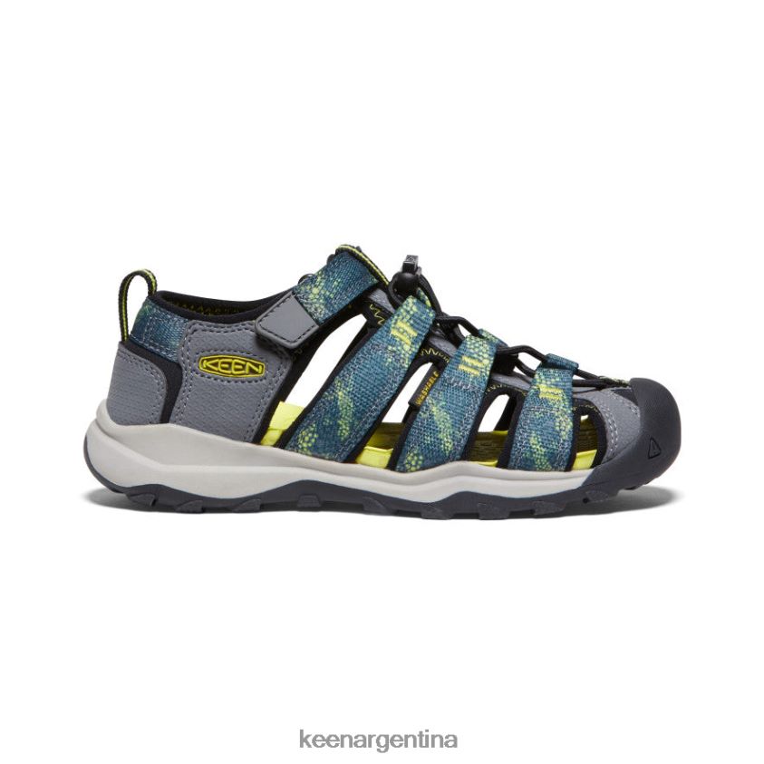 musgo marino/gris acero calzado KEEN newport neo h2 T0822B969 niños grandes