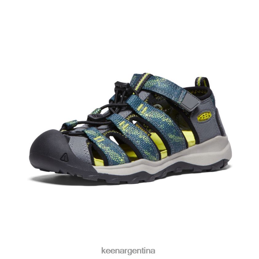 musgo marino/gris acero calzado KEEN newport neo h2 T0822B969 niños grandes