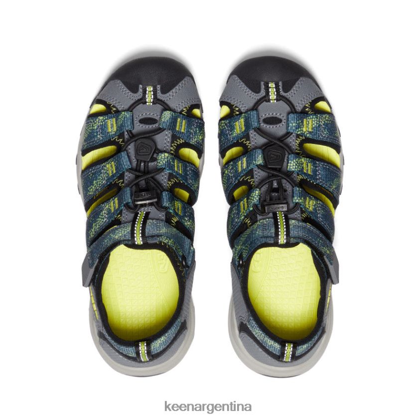 musgo marino/gris acero calzado KEEN newport neo h2 T0822B969 niños grandes