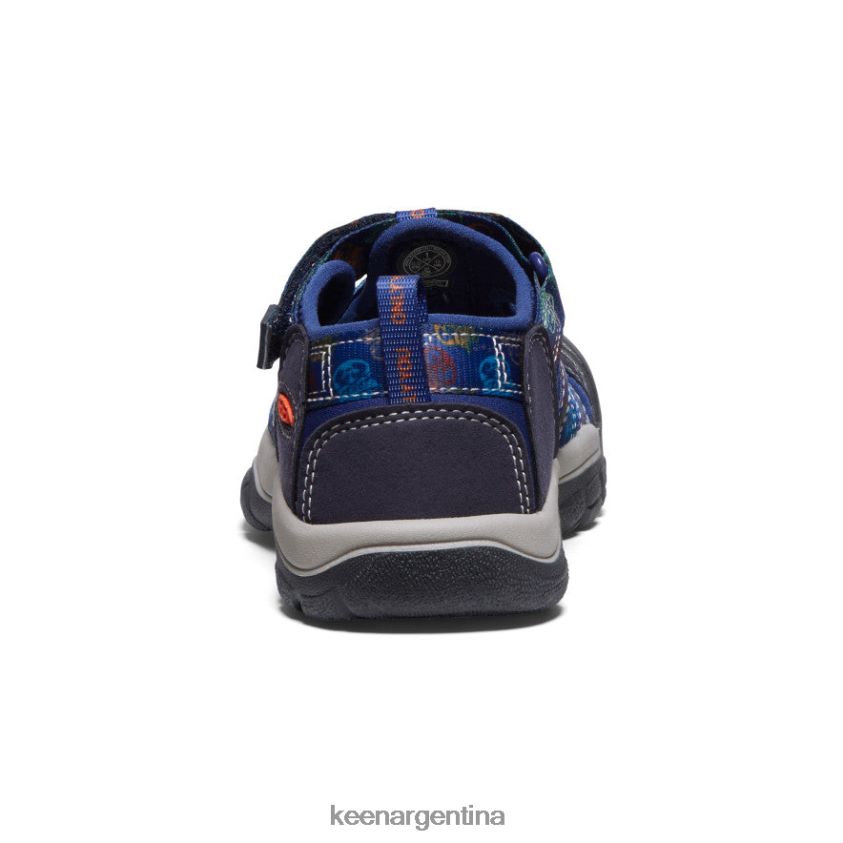 oso ahumado/multi calzado KEEN newport h2 x oso ahumado T0822B761 niños grandes