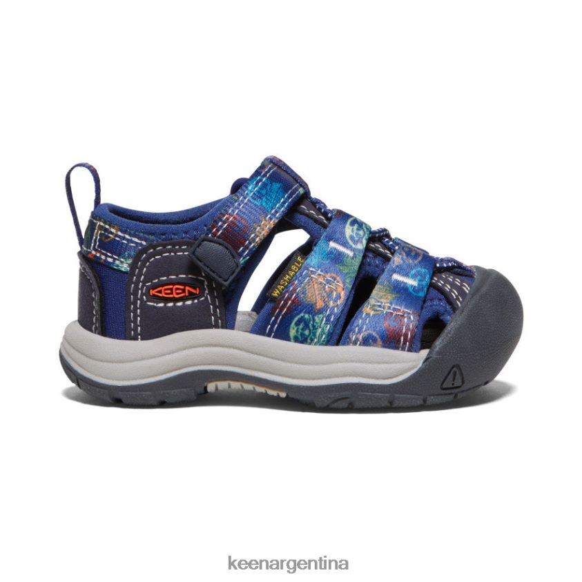 oso ahumado/multi calzado KEEN newport h2 x oso ahumado T0822B834 niños pequeños
