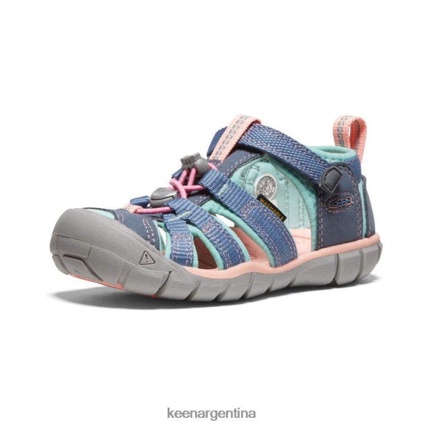 piedra de pedernal/ola del mar calzado KEEN seacamp ii cnx T0822B845 pequeños niños