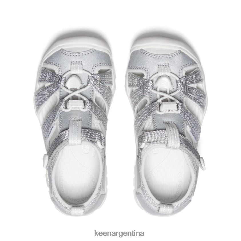 plata/blanco estrella calzado KEEN seacamp ii cnx T0822B857 pequeños niños